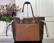 Louis Vuitton Neverfull With Pouch Brown Color 32*27*14cm - 1