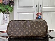 Louis Vuitton Neverfull With Pouch Brown Color 32*27*14cm - 4