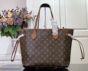 Louis Vuitton Neverfull With Pouch Brown Color 32*27*14cm - 5