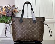 	 Louis Vuitton Neverfull With Pouch Black Color 32*27*14cm - 5