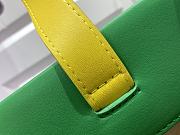 Louis Vuitton Green Leather Shopper 40 x 32 x 16cm  - 3