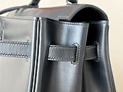 Hermes Grace Kelly All Black Swift Box Leather - 35*13*25cm - 4