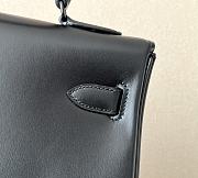 Hermes Grace Kelly All Black Swift Box Leather - 35*13*25cm - 3