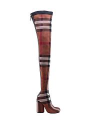 Burberry Anita Knit Check Over-the-knee Boots  - 1