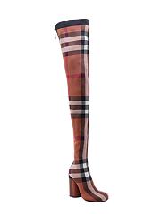 Burberry Anita Knit Check Over-the-knee Boots  - 6