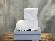 	 Balenciaga Alaska Fur Short Boots - 1