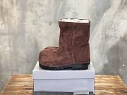 	 Balenciaga Alaska Fur Short Boots - 3