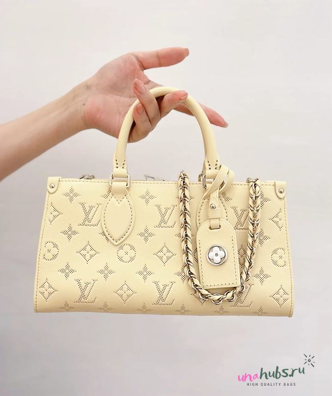 Louis Vuitton Onthego East West Monogram Embossed Calfskin - 1