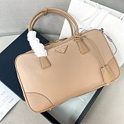 Prada Re-Edition 1978 large Re-Nylon and Saffiano leather two-handle bag - 35*21*10cm - 2