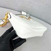 	 PRADA Re-Edition white leather mini bag - 22*18*6cm - 6