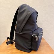 YSL Black City Backpack - 31-41-22cm - 3