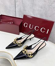 GUCCI  WOMEN'S SLINGBACK WITH MARINA CHAIN 45mm - 2