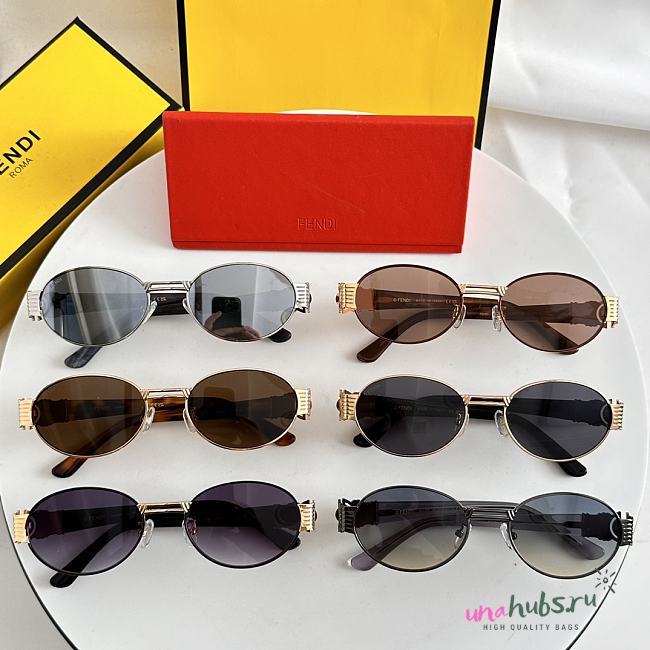 Fendi Oval Sunglasses - 1