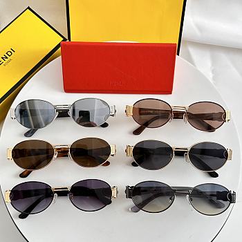 Fendi Oval Sunglasses