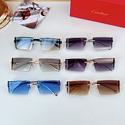 Cartier Rectangular Sunglasses - 1