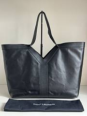 YSL Smooth Leather Big Tote - 38-50×33×16CM - 1