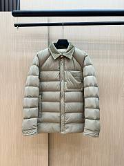 Prada logo plaque padded jacket - 2