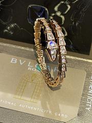 BVLGARI Serpenti Viper Gold Diamond Bracelet - 1