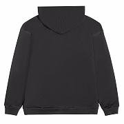 Balenciaga Black Large Hoodie - 6