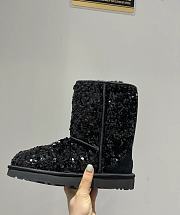 UUG Classic Chunky Sequins Boots - 5