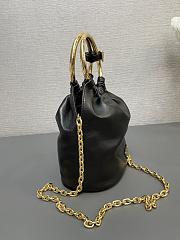 Prada Nappa leather mini black bag - 15*9*8CM - 3