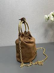 	 Prada sude mini brown bag - 15*9*8CM - 6