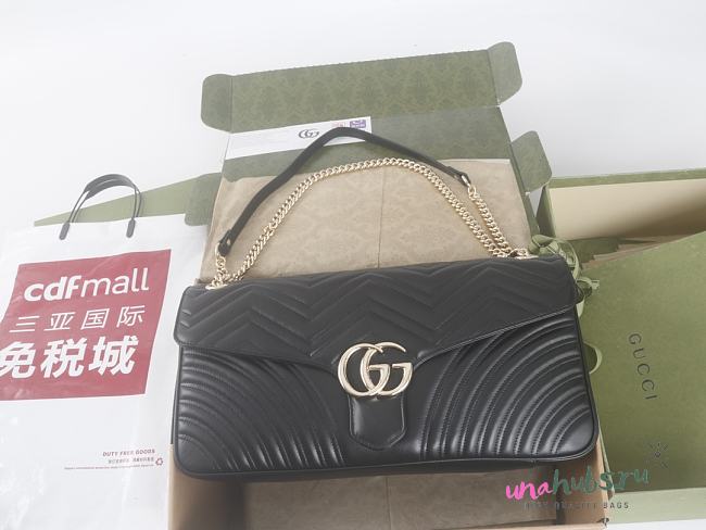 	 Gucci GG Marmont large shoulder bag- 40x21x8.5CM - 1