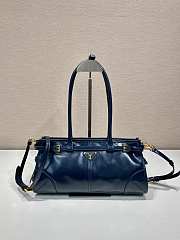 Prada Medium leather handbag glossy finish in 6 colors - 32*15.5*12 - 1