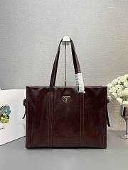 Prada Large leather tote bag in 3 colors -39*31*10CM  - 2