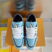 Louis Vuitton Trainer Sneaker Grained calf leather - 4 colors - 1