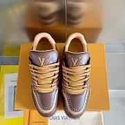 Louis Vuitton Trainer Sneaker Grained calf leather - 4 colors - 3