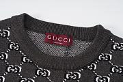 Gucci Wool jacquard sweater with GG Shadow - 5