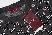 Gucci Wool jacquard sweater with GG Shadow - 3