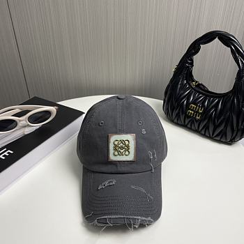 Loewe Gold Anagram Logo Hat