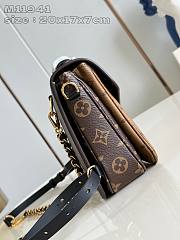 Louis Vuitton Pochette Métis Brown Monogram - 20 x 17 x 7cm - 5