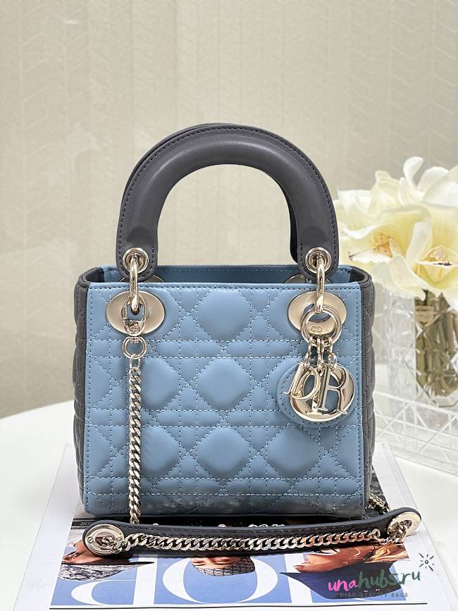 Dior Lady Mini Two Tone Bag - 1