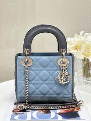 Dior Lady Mini Two Tone Bag - 1