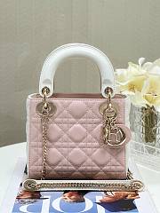 Dior Lady Mini Two Tone Bag - 2