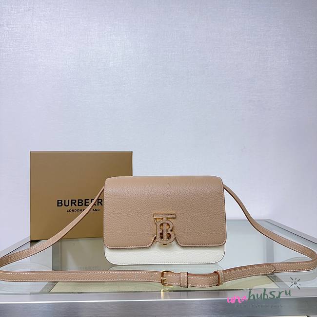 Burberry logo-plaque Leather Shoulder Bag - 21 x 6 x 16cm - 1