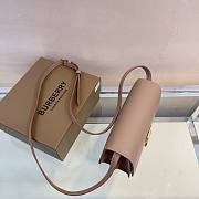 Burberry logo-plaque Leather Shoulder Bag - 21 x 6 x 16cm - 5