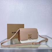 Burberry logo-plaque Leather Shoulder Bag - 21 x 6 x 16cm - 4