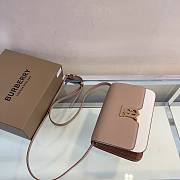 Burberry logo-plaque Leather Shoulder Bag - 21 x 6 x 16cm - 2