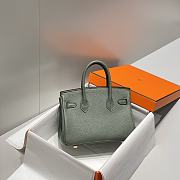 Hermes Mini Birkin Green Toge Bag - 20cm - 5