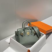 Hermes Mini Birkin Green Toge Bag - 20cm - 4