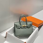 Hermes Mini Birkin Green Toge Bag - 20cm - 3