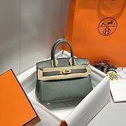 Hermes Mini Birkin Green Toge Bag - 20cm - 2