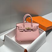 Hermes Mini Birkin Pink Toge Bag - 20cm - 4