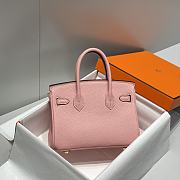 Hermes Mini Birkin Pink Toge Bag - 20cm - 3