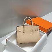 Hermes Mini Birkin Beige Toge Bag - 20cm - 6