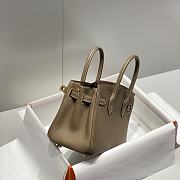 Hermes Mini Birkin Taupe Toge Bag - 20cm - 6